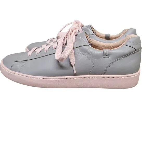 VIONIC Pro Mable Sneakers Leather Lace Up Comfort Gray Pink Women’s Size 11 - Picture 3 of 16